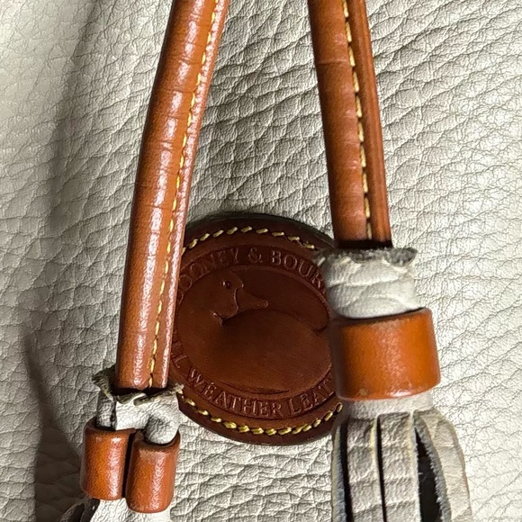 Dooney & Bourke Small Leather Bucketbag w/Callouts W/COA - Picture 3 of 4